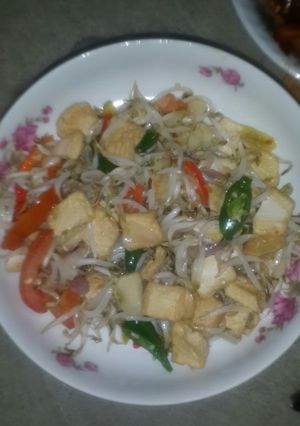Foto resep Oseng-oseng Toge Tahu