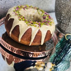 A picture of Exotic Chai Cake.