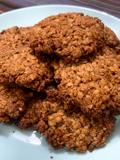 Una foto de Galletas de Avena, cacao y nueces