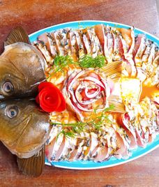 lẩu cá chép giòn