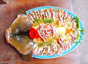 Hình của món Lẩu cá.