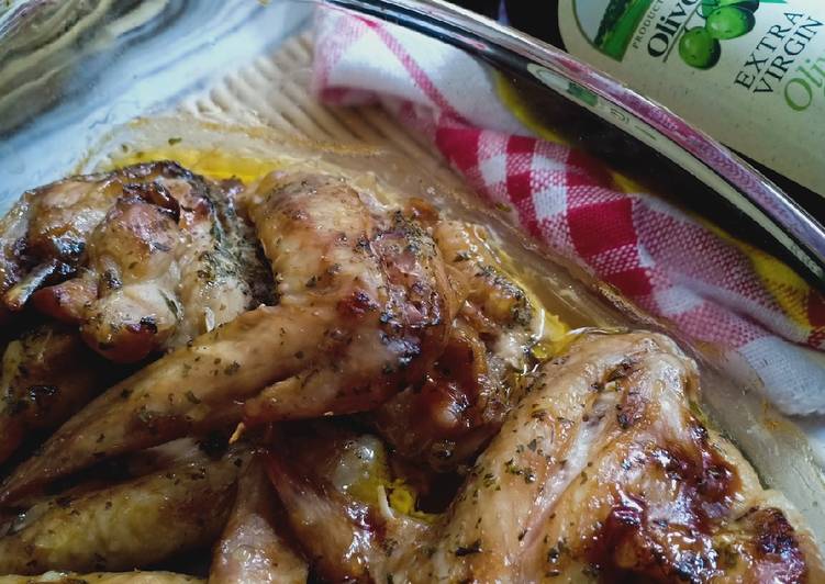 Cara Gampang Menyiapkan Ayam Oven with Olivoila, Lezat Sekali