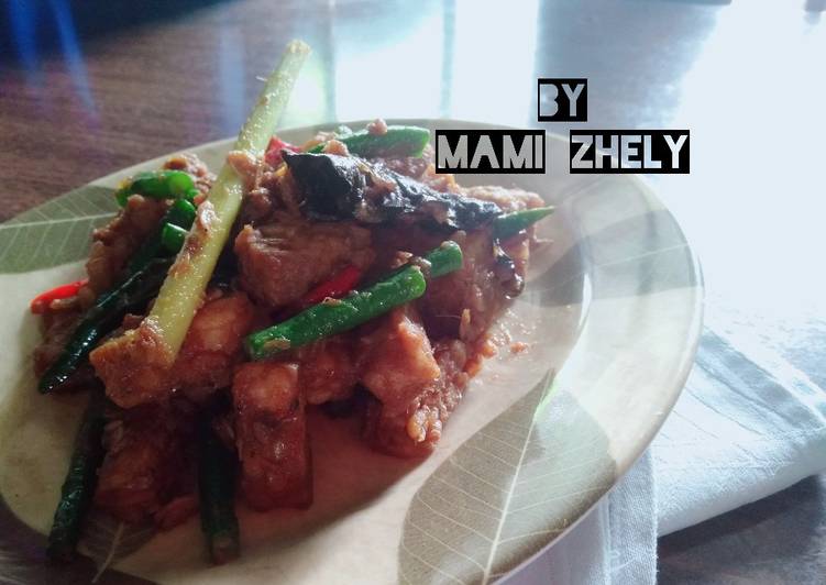 Cara Gampang meracik Orek Tempe Anti Gagal