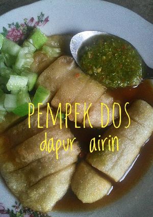 Foto resep Pempek dos (pempek tanpa ikan)