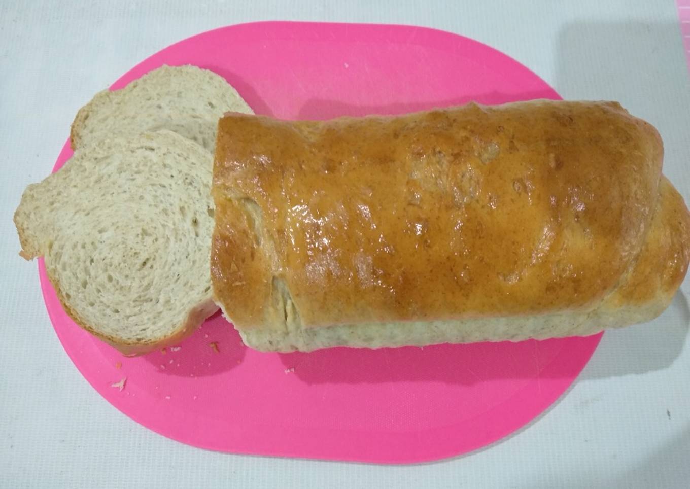 Roti tawar gandum #tantanganakhirtahun #masakditahunbaru