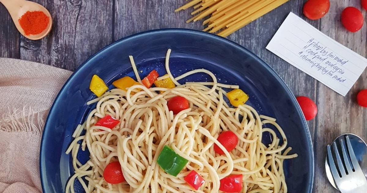 83 resepi pasta aglio olio yang sedap dan mudah oleh komuniti 