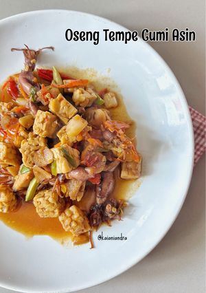 Foto resep Oseng Tempe Cumi Asin
