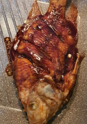 Foto resep Nila Air Asin Goreng Bakar