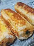 Spinach potatoes Bread roll