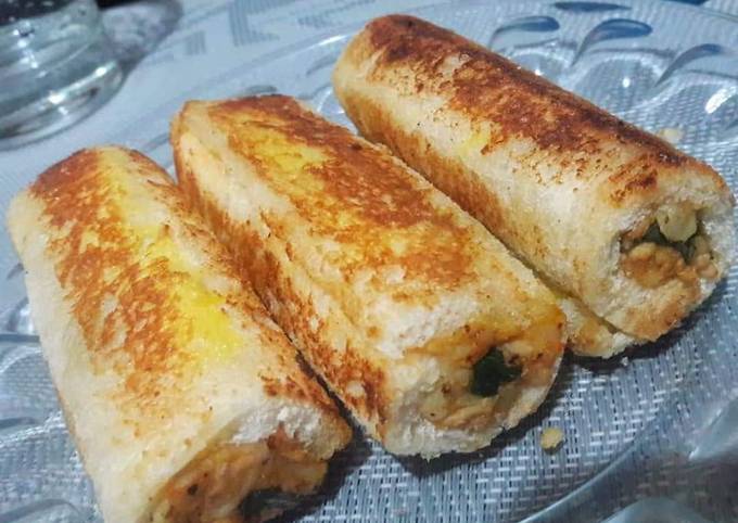 Steps to Prepare Jamie Oliver Spinach potatoe Bread roll