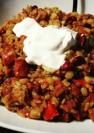 A picture of Goombah Jambalaya.