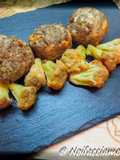 Polpette di lesso (della nonna) con cavolfiore saltato