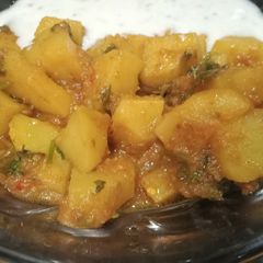 A picture of Quick Aloo ki bhujia.