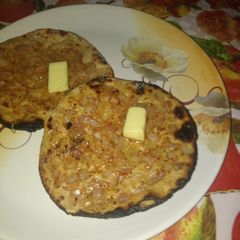 A picture of Onion tandoori roti.