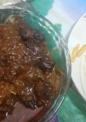عکسی از دستور خوراک گردن گوسفند