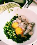 Hàu sữa chiên trứng gà