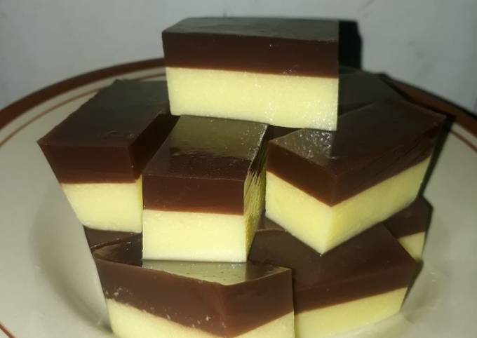 Puding jagung chocolatos