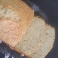 A picture of Coconut and raisins cake.