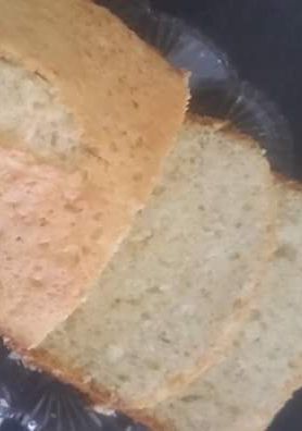 A picture of Coconut and raisins cake.