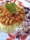 Pilaf cu sos de ciuperci (de Post)
