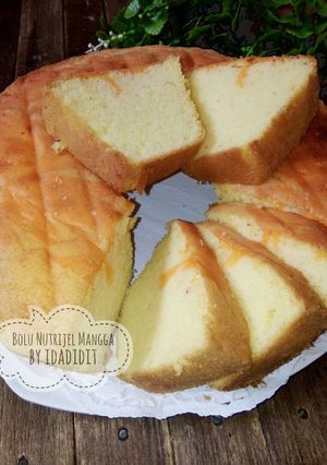 Foto resep Bolu Nutrijell Mangga