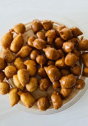 A picture of Doughnut balls.