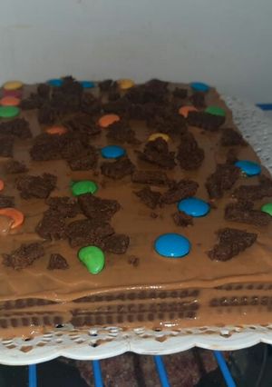 Una foto de Chocotorta. está hice para el día del niño