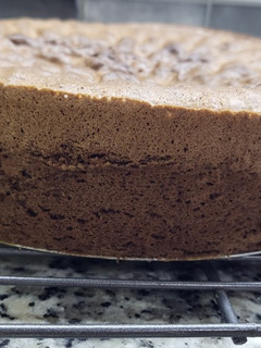 Una foto de Bizcochuelo de chocolate sin gluten