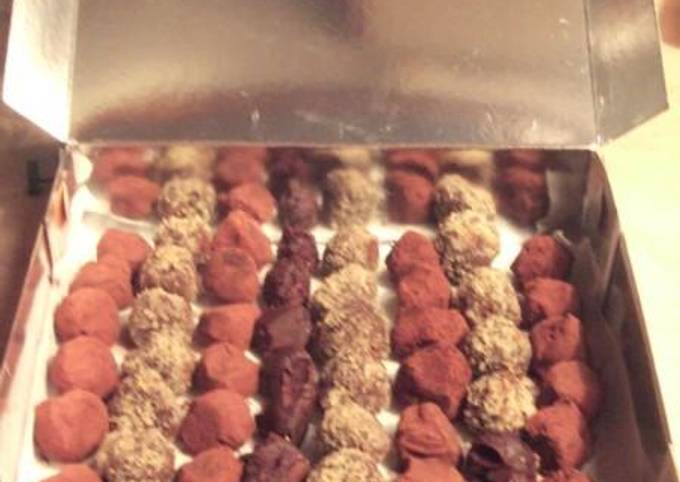 κύρια φωτογραφία συνταγής Σοκολατένια απόλαυση: “Tartufι di cioccolato”