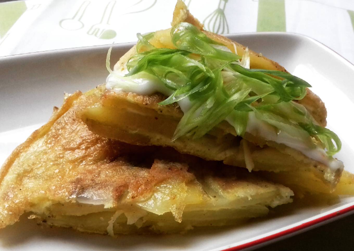 Spanish Tortilla | Potato Omelette | Dadar Kentang