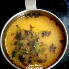 A picture of Vegetable Stock Rasam.