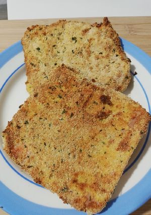 Una foto de San Jacobos saludables en airfryer 🧀