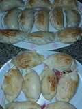 Empanadas de carne y de jamón y queso