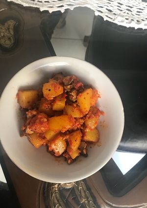 Foto resep Sambal kentang ati ayam awet