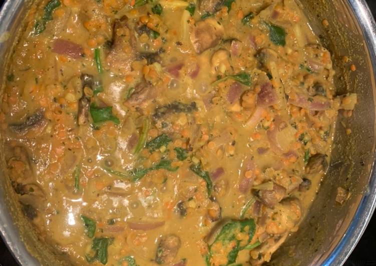 Easiest Way to Make Any-night-of-the-week Mushroom Dahl