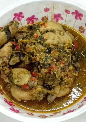 รูปของ ปีกไก่คั่วปลาร้า