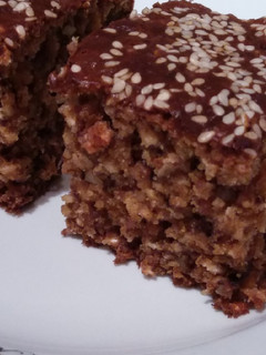 Zabpelyhes-lekváros kevert süti recept fotója