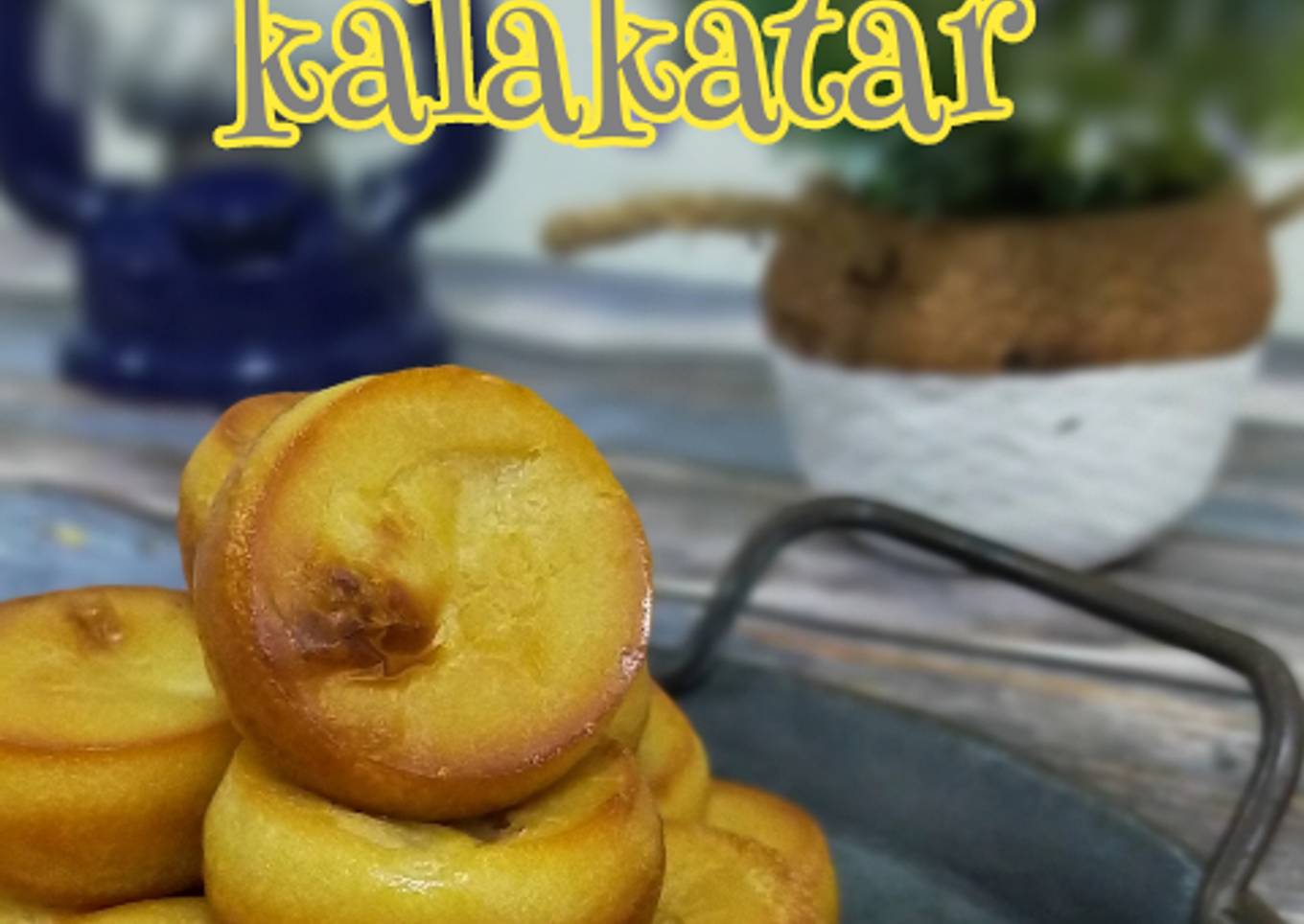 Bingka kalakatar versi comel