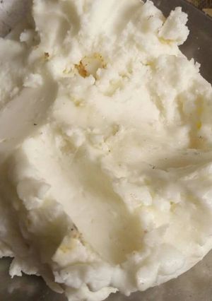 A picture of Homemade butter.