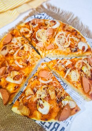 Foto resep Pizza Saus Bolognese