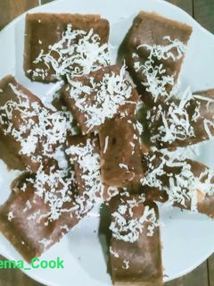 Foto resep Brownies Kukus Tepung Tapioka (1 telur)