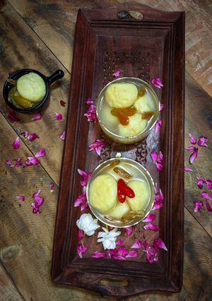রসগোল্লার অম্বল (Roshogollar Ombol recipe in Bengali) রেসিপির প্রধান ছবি