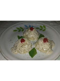 Una foto de Spaghetti con salsa bechamel