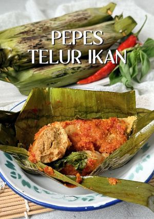 Foto resep Pepes telur ikan