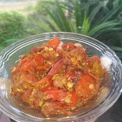 A picture of Sambal Tomat Terasi.