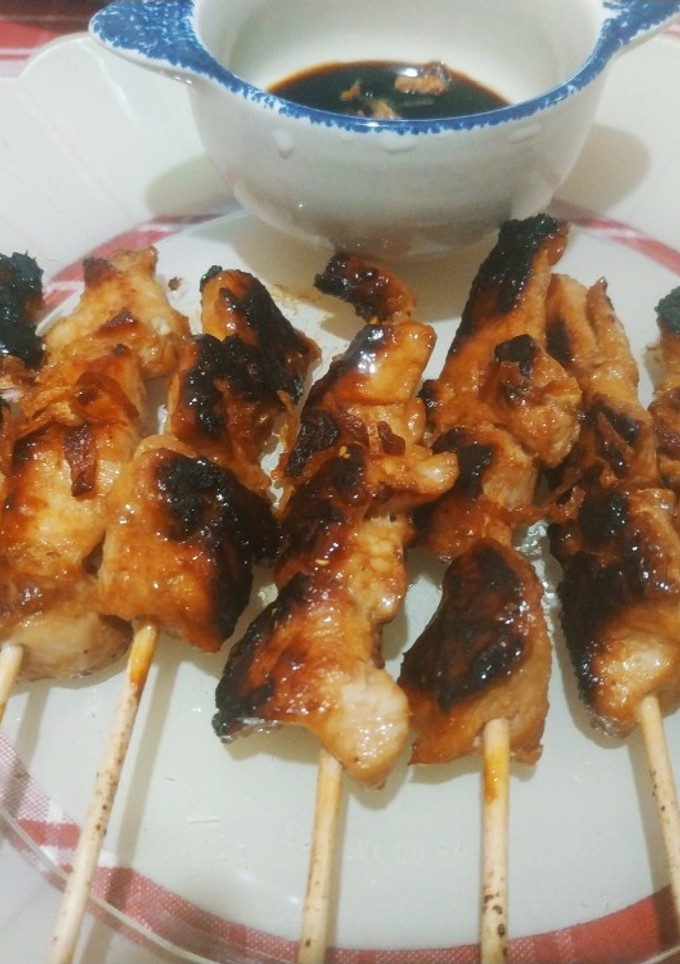 Foto resep Sate Ayam Bumbu Simple