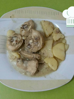 Una foto de Pollo a la canela