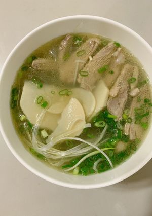 Hình của món Miến ngan.