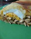 Strudel de pollo