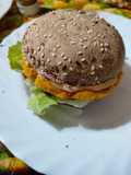Hamburger di zucca e fagioli